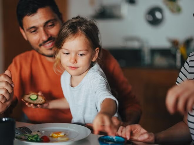 Familjemåltider med småbarn