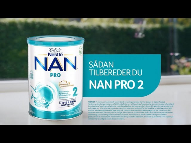 SÅDAN TILBEREDER DU NAN PRO 2