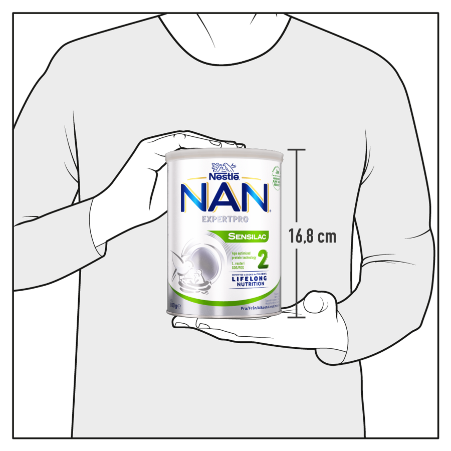NAN Sensilac 2, 800g