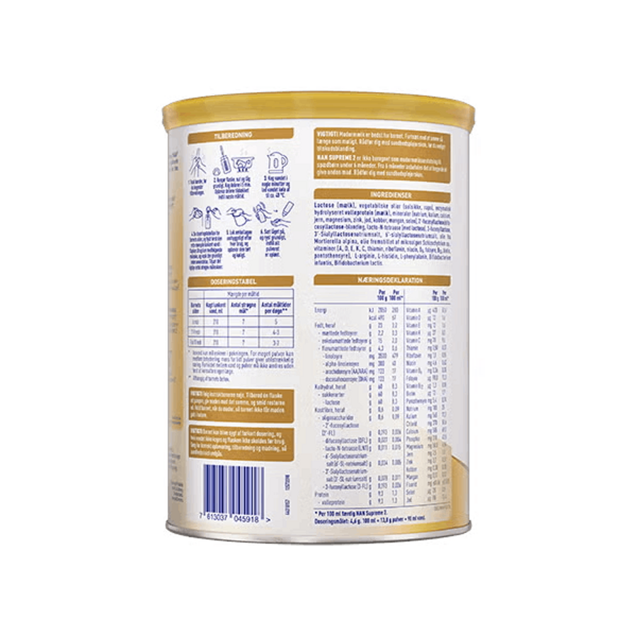 Nestlé NAN SUPREME 2, tilskudsblanding 800g