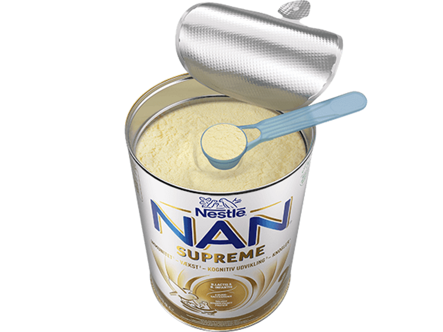 Nestlé NAN SUPREME 2 pulver 800g dåse open 2